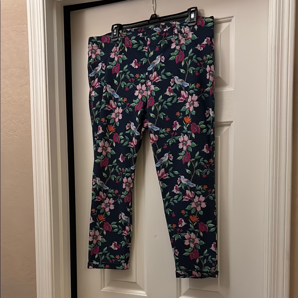 Floral Print Pants